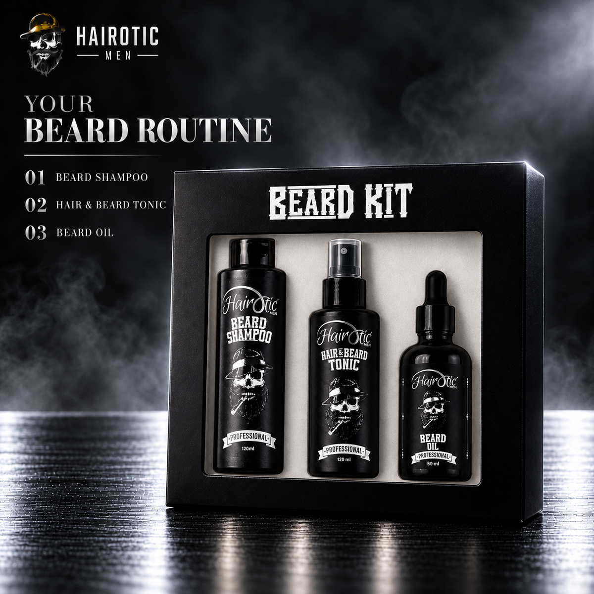Beard Kit 3 In 1