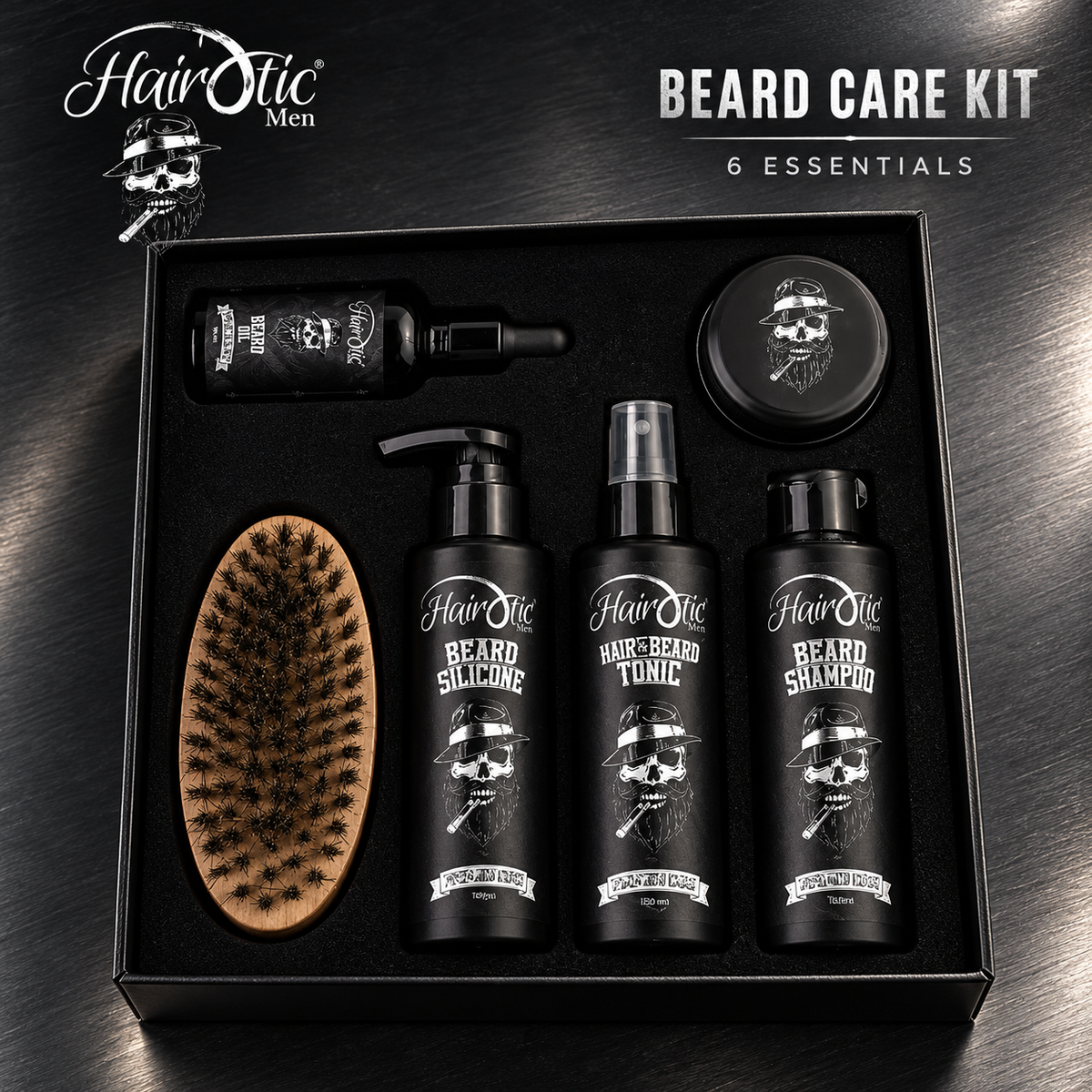 Beard kit 6Pc