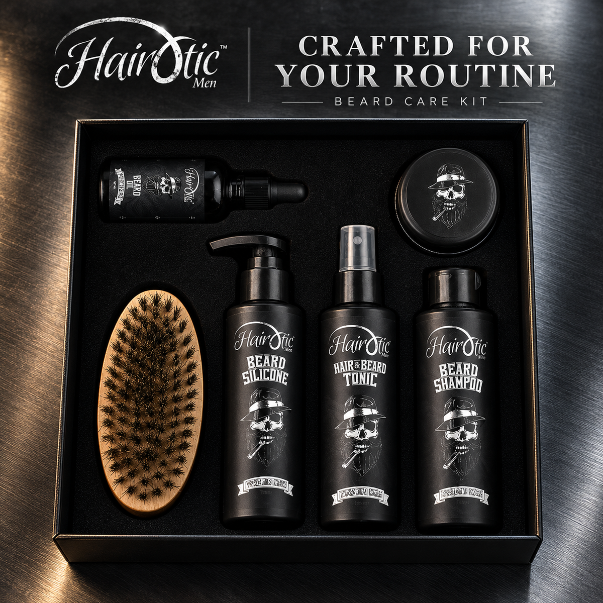 Beard kit 6Pc