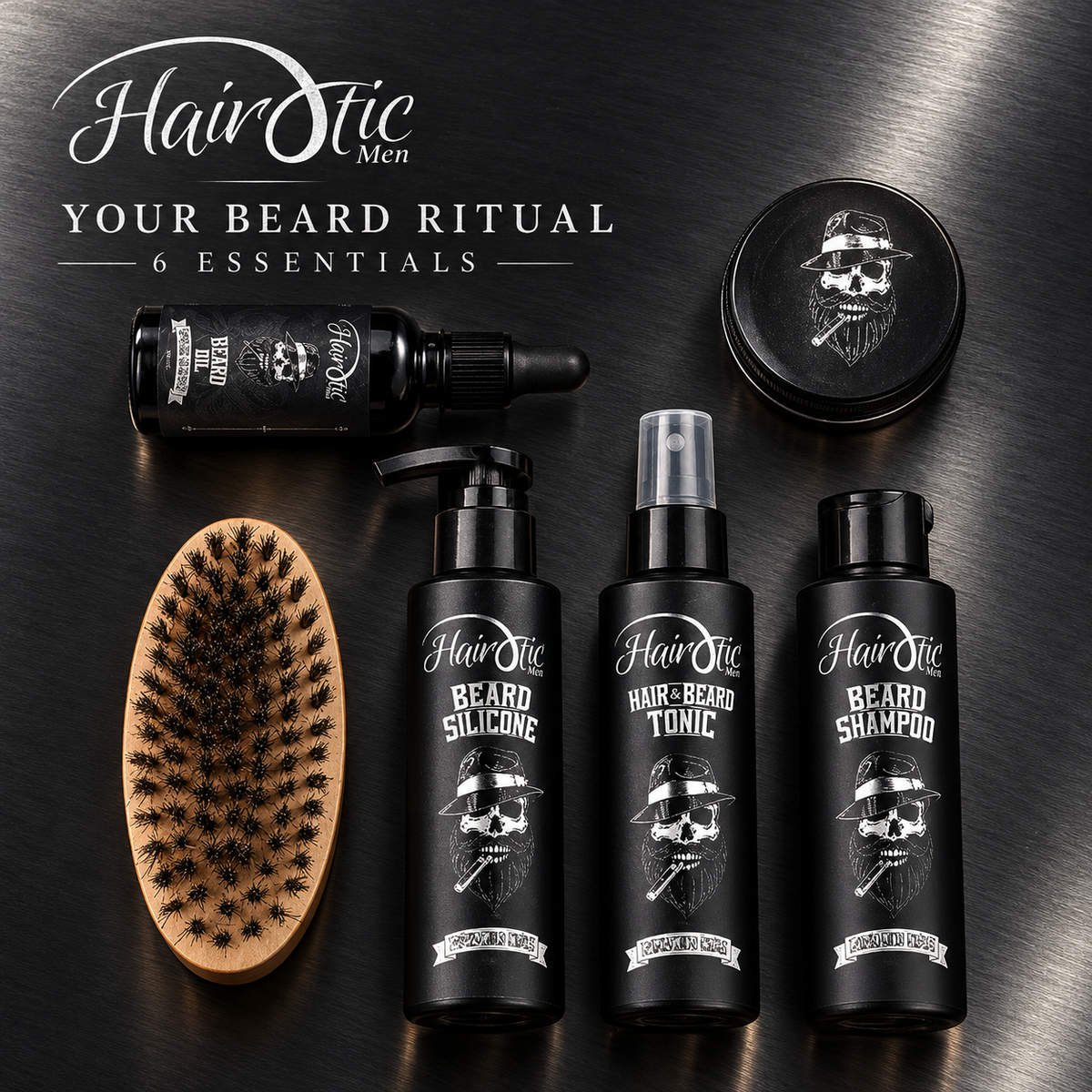 Beard kit 6Pc